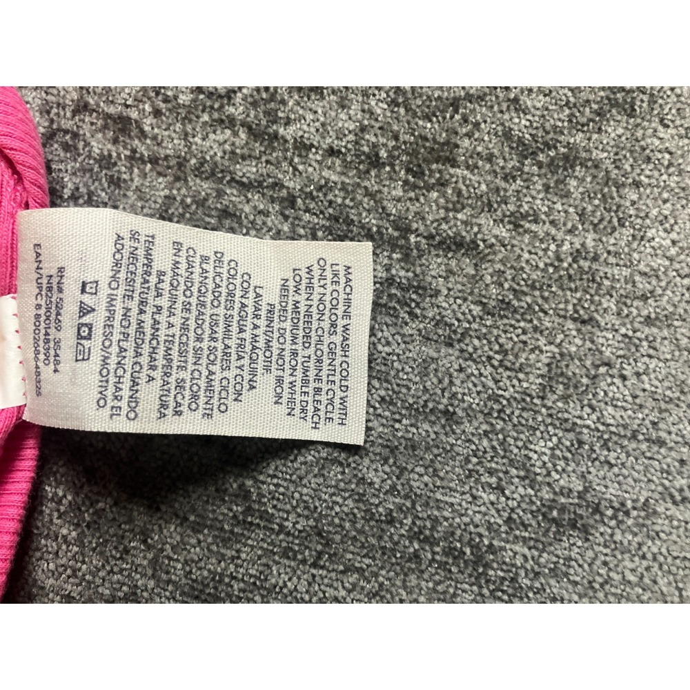 No Boundaries Tank Top Womens Medium 8/10 Hot Pink Ribbed Knit Cotton Round Neck - Picture 9 of 16